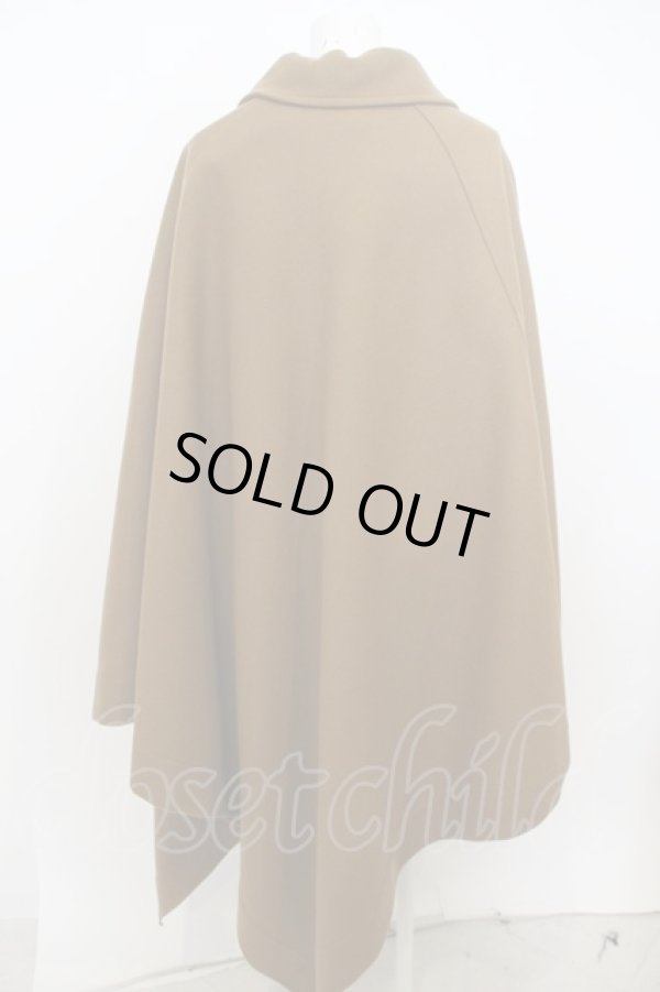 画像3: ヴィヴィアンウエストウッド 中古 / アシンメトリーケープマント    M キャメル  O-23-11-26-061-co-YM-OS (3)