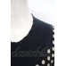 画像3: 【USED】Vivienne Westwood / /単色オーブ刺繍ドットニットトップス ヴィヴィアンウエストウッド ビビアン   2 ネイビー 【中古】 O-23-11-26-080-to-IG-OS