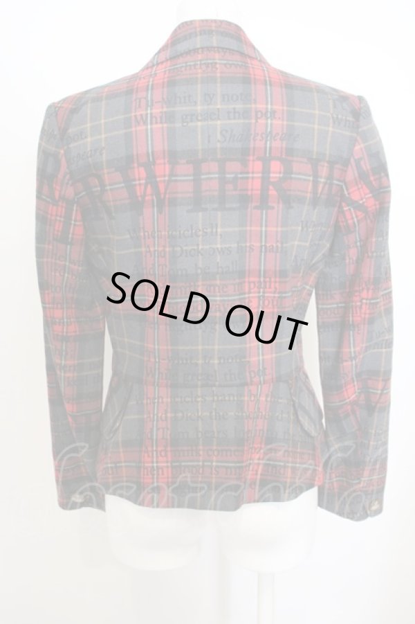 画像5: ヴィヴィアンウエストウッド 中古 / /ラブジャケット    2 レッドxグレー  O-23-11-26-087-jc-YM-OS (5)