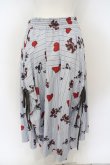 画像3: ヴィヴィアンウエストウッド 中古 /先染シャツHEART SKULL ORB PRINTレクタングルギャザースカート    00 ブルー系  O-23-11-26-097-sk-IG-OS (3)