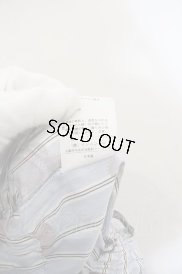 画像5: ヴィヴィアンウエストウッド 中古 /先染シャツHEART SKULL ORB PRINTレクタングルギャザースカート    00 ブルー系  O-23-11-26-097-sk-IG-OS (5)