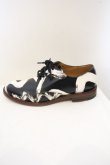 画像5: 【SALE】【10%OFF】ヴィヴィアンウエストウッド 中古 / Utility Derby Lace Up Shoes     38 ブラック×ホワイト  O-23-11-26-121-sh-IG-ZH (5)