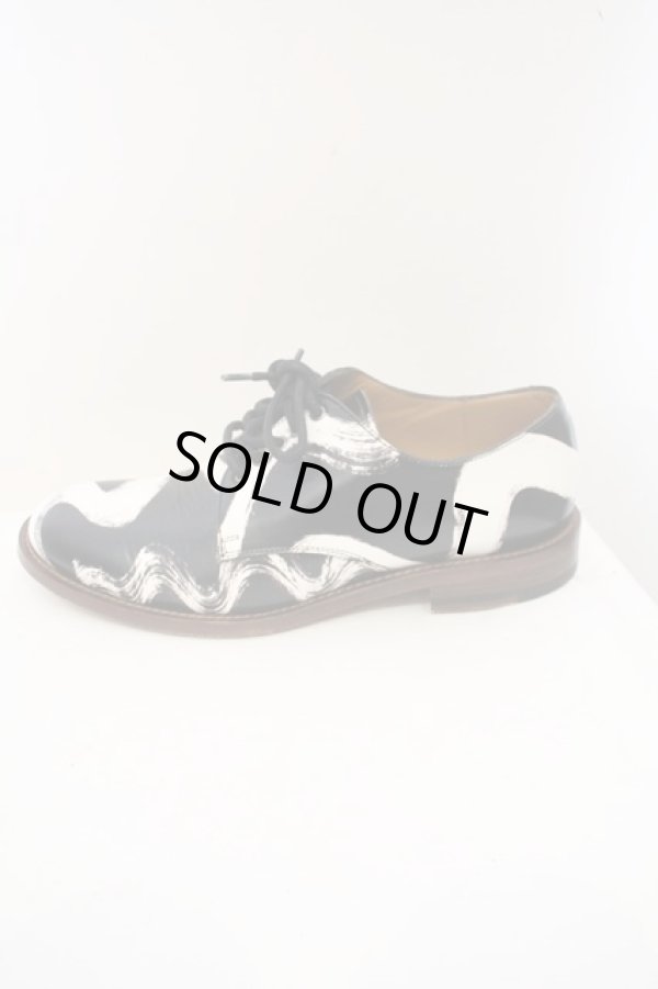 画像5: 【SALE】【10%OFF】ヴィヴィアンウエストウッド 中古 / Utility Derby Lace Up Shoes     38 ブラック×ホワイト  O-23-11-26-121-sh-IG-ZH (5)