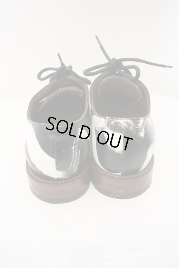 画像6: 【SALE】【10%OFF】ヴィヴィアンウエストウッド 中古 / Utility Derby Lace Up Shoes     38 ブラック×ホワイト  O-23-11-26-121-sh-IG-ZH (6)