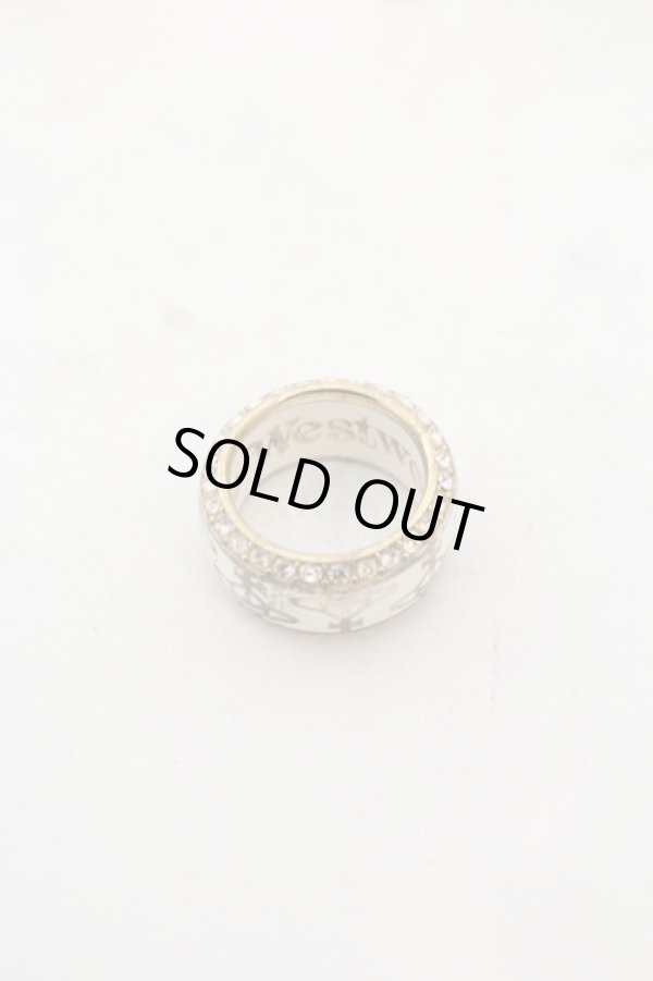 画像4: ヴィヴィアンウエストウッド 中古 / RG/TARIQリング   約11号 アイボリー×ゴールド O-23-11-26-011-rg-IG-ZH (4)