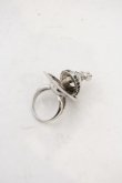 画像3: ヴィヴィアンウエストウッド 中古 / RG/NEW ORB POISON RING    XS 約6号 シルバー  O-23-11-26-012-rg-IG-OS (3)