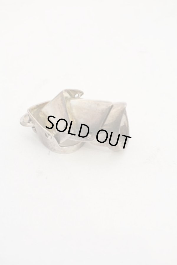 画像2: ヴィヴィアンウエストウッド 中古 / RG/アーマーリング    XS 根本側約8号 シルバー  O-23-11-26-015-ac-IG-OS (2)