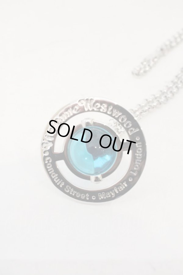 画像3: ヴィヴィアンウエストウッド 中古 /New Small Orb Pendant   グローブ(ブルー)  O-23-11-26-017-nl-YM-OS (3)