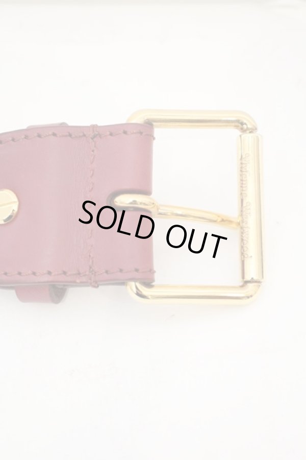 画像5: ヴィヴィアンウエストウッド 中古 /SEXベルト   バーガンディ  O-23-12-10-017-gd-IG-OS (5)