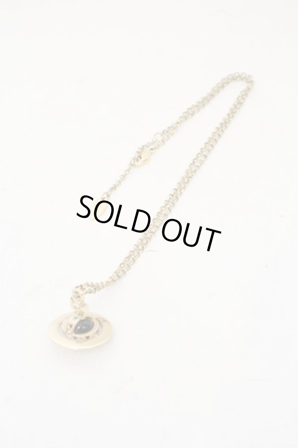 画像2: ヴィヴィアンウエストウッド 中古 / 日本クリスマス限定 NEW TINY ORB PENDANT   ゴールド×ブラック  O-23-12-10-022-nl-IG-OS (2)