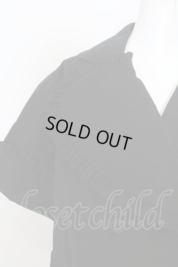 画像2: ヴィヴィアンウエストウッド 中古 / ラブフリルジャケット    00 ブラック  O-23-12-10-009-jc-IG-OS (2)