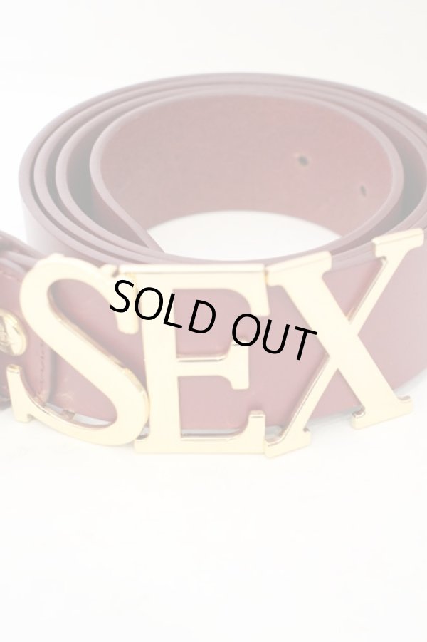 画像3: ヴィヴィアンウエストウッド 中古 /SEXベルト   バーガンディ  O-23-12-10-017-gd-IG-OS (3)