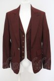 画像7: ヴィヴィアンウエストウッド MAN 中古 / /ウェストコートジャケット    46 ワインレッド  O-23-12-24-014-jc-YM-OS (7)