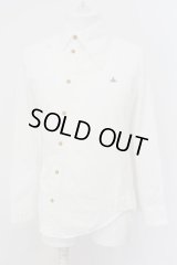 【USED】Vivienne Westwood MAN / オジークラークシャツ ヴィヴィアンウエストウッド ビビアン   44 ホワイト 【中古】 O-23-12-24-007-bl-YM-OS