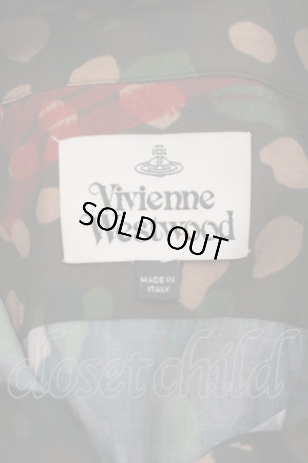 画像7: ヴィヴィアンウエストウッド 中古 / カモフラージュハリスシャツ    40 カーキ  O-23-12-24-009-bl-YM-OS (7)