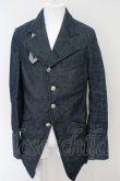 画像4: ヴィヴィアンウエストウッド MAN 中古 / /オーブボタン変形リネンジャケット    46 インディゴ  O-23-12-24-013-jc-YM-OS (4)