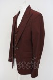 画像2: ヴィヴィアンウエストウッド MAN 中古 / /ウェストコートジャケット    46 ワインレッド  O-23-12-24-014-jc-YM-OS (2)