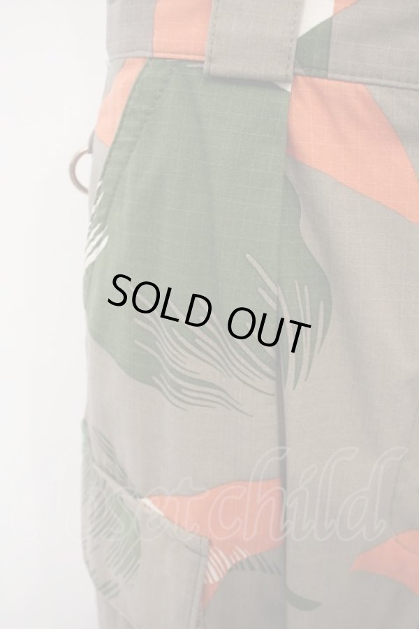 画像2: ヴィヴィアンウエストウッド 中古 / カモフラージュボンテージパンツ    M パターン  O-23-12-31-027-pa-IG-OS (2)