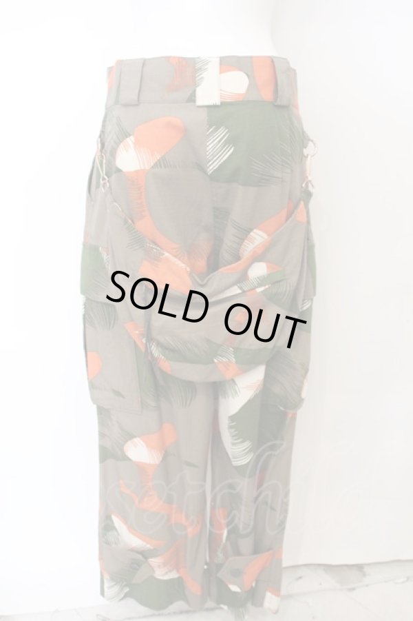 画像4: ヴィヴィアンウエストウッド 中古 / カモフラージュボンテージパンツ    M パターン  O-23-12-31-027-pa-IG-OS (4)