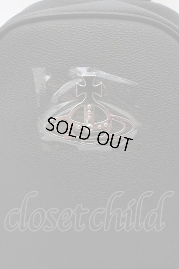 画像2: ヴィヴィアンウエストウッド 中古 / /ANNIE MINI BACKPACK   ブラック  O-23-12-31-090-ba-IG-OS (2)