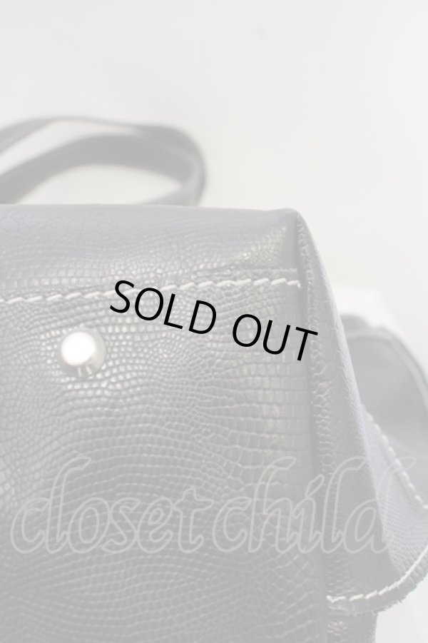 画像4: ヴィヴィアンウエストウッド 中古 / /パイソントートバッグ   クロ  O-24-01-07-023-ba-IG-ZH (4)