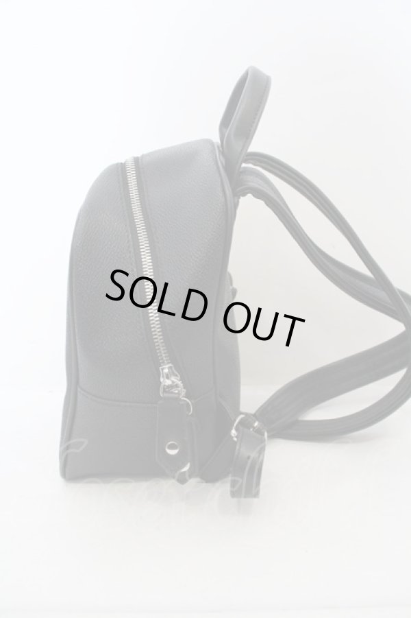 画像3: ヴィヴィアンウエストウッド 中古 / /ANNIE MINI BACKPACK   ブラック  O-24-01-07-024-ba-IG-OS (3)