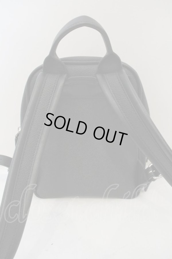 画像4: ヴィヴィアンウエストウッド 中古 / /ANNIE MINI BACKPACK   ブラック  O-24-01-07-024-ba-IG-OS (4)