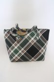 画像3: ヴィヴィアンウエストウッド 中古 / /Shopperトートバッグ   ダービータータングリーン  O-24-01-21-038-ba-IG-ZH (3)