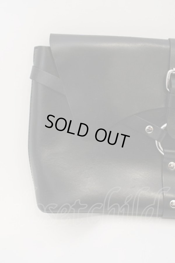 画像3: ヴィヴィアンウエストウッド 中古 / /ボンテージクラッチバッグ   ブラック  O-24-01-21-042-ba-IG-ZH (3)