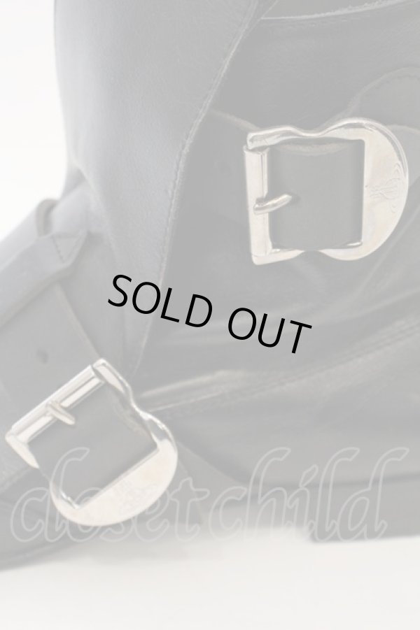 画像3: ヴィヴィアンウエストウッド 中古 / Plastic Boot    36 1/2 サイズアウトソール約25.5cm   O-24-01-21-049-sh-IG-ZH (3)