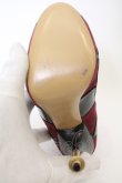 画像9: ヴィヴィアンウエストウッド 中古 / オーブヒールチェッカーブーティ    3.8 ブラック×レッド  O-24-01-21-050-sh-IG-ZH (9)