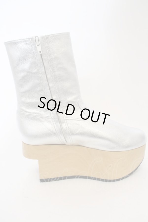 画像6: ヴィヴィアンウエストウッド 中古 / ロッキンホースブーツ    4(22.5-23cm) シルバー  O-24-01-21-053-sh-YM-ZH (6)