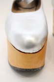 画像3: ヴィヴィアンウエストウッド 中古 / ロッキンホースバレリーナ    UK7(25.5-26cm) シルバー  O-24-01-21-054-sh-IG-OS (3)