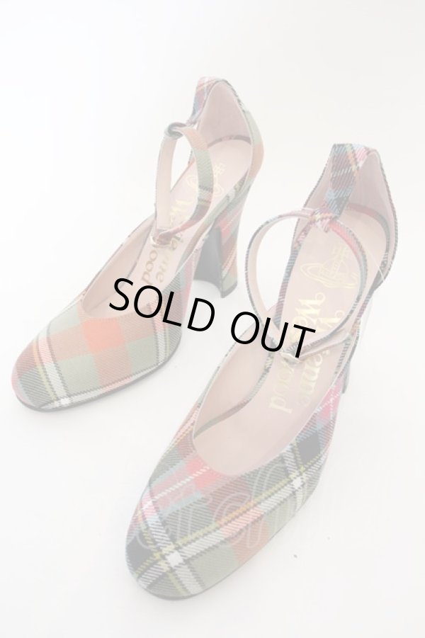画像2: ヴィヴィアンウエストウッド 中古 / TART SHOES    38 グレー  O-24-01-21-055-sh-IG-ZH (2)