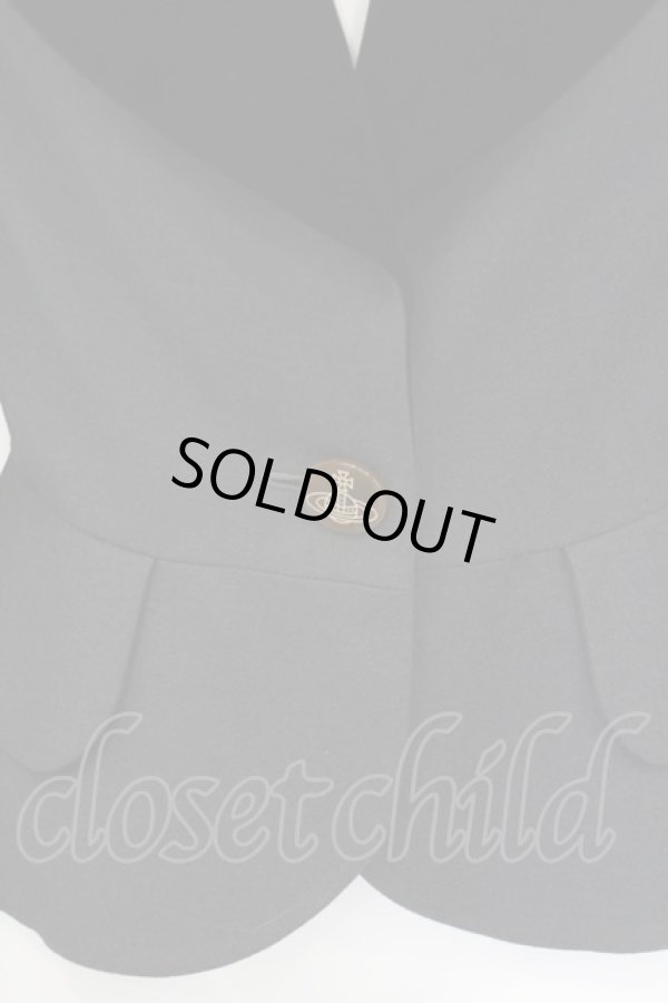 画像2: ヴィヴィアンウエストウッド 中古 / /CAPE BRETONラブジャケット    2 グレー×ブラック  O-24-01-28-014-jc-IG-OS (2)