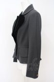 画像4: ヴィヴィアンウエストウッド 中古 / /CAPE BRETONラブジャケット    2 グレー×ブラック  O-24-01-28-014-jc-IG-OS (4)