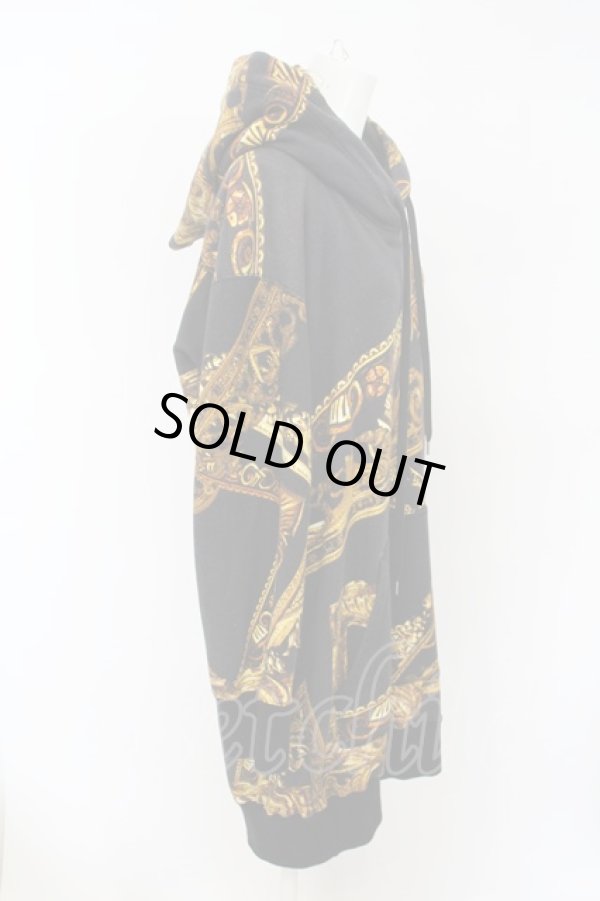 画像3: ヴィヴィアンウエストウッド 中古 /フレームフードスウェットワンピース    00 ブラックxゴールド  O-24-01-28-003-op-YM-OS (3)