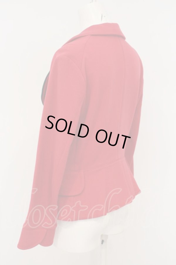 画像5: ヴィヴィアンウエストウッド 中古 / /スウェットラブジャケット    3 レッド×ブラック  O-24-01-28-031-jc-IG-OS (5)