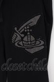 画像2: ANGLOMANIA 中古 / CLASSIC BOTTOMS WITH PATCH    S ブラック  O-24-01-28-053-pa-IG-ZH (2)