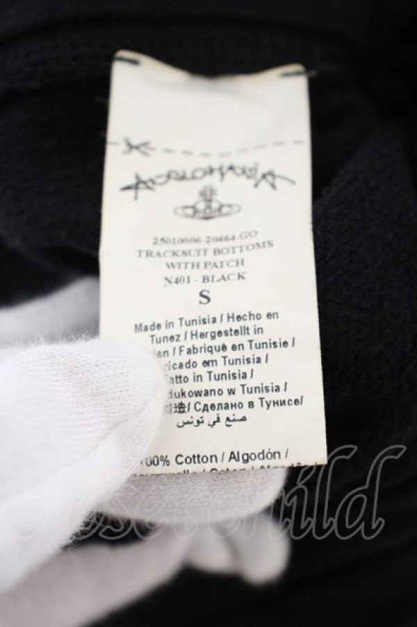 画像5: ANGLOMANIA 中古 / CLASSIC BOTTOMS WITH PATCH    S ブラック  O-24-01-28-053-pa-IG-ZH (5)