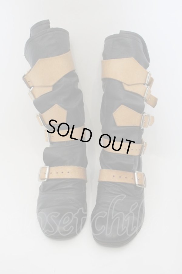 画像2: ヴィヴィアンウエストウッド 中古 / パイレーツブーツ   ブラック  O-24-01-28-097-sh-IG-ZH (2)