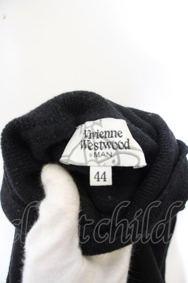 画像5: ヴィヴィアンウエストウッド MAN 中古 / /TURTLE NECK KNIT    44 ブラック  O-24-02-11-003-to-IG-ZY (5)