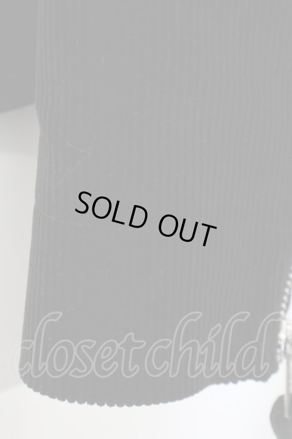 画像3: ヴィヴィアンウエストウッド MAN 中古 / /CORDUROY BIKER JACKET    44 ブラック  O-24-02-11-001-jc-IG-ZH (3)