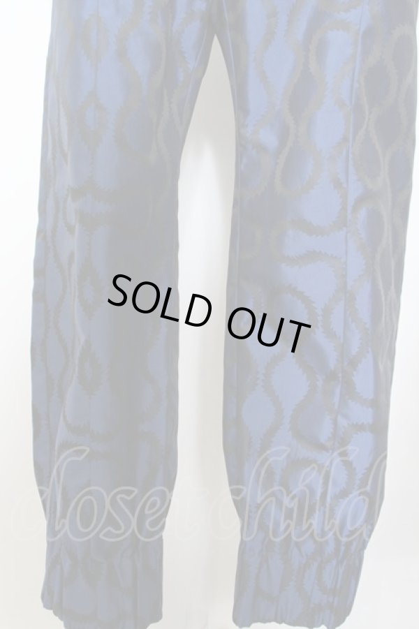 画像2: ヴィヴィアンウエストウッド MAN 中古 / スクイグルジョガーパンツ 46 ネイビー  O-24-02-18-003-pa-IG-OS (2)