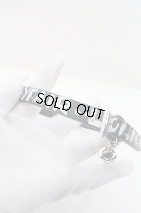 画像2: ヴィヴィアンウエストウッド 中古 / BRISTOL CHORKER / BRACELE  ブラック  O-24-02-18-005-nl-IG-OS (2)