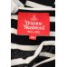 画像4: 【USED】Vivienne Westwood / TSサティアフレームボーダーTシャツ<br>ヴィヴィアンウエストウッド ビビアン00 ブラックｘホワイトｘゴールド 【中古】 O-24-02-25-023-ts-YM-ZH (4)