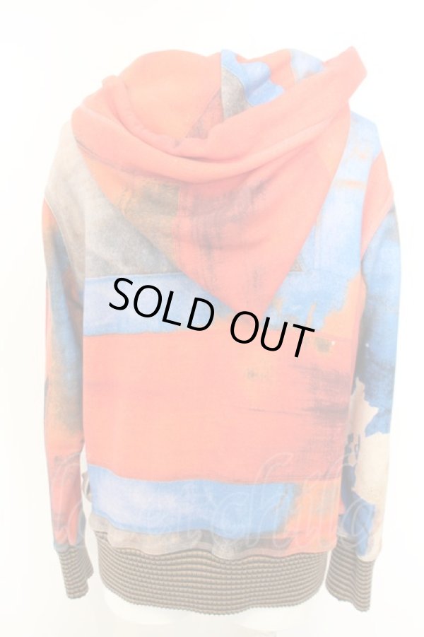 画像2: ヴィヴィアンウエストウッド MAN 中古 / ユニオンジャックパーカー 46 マルチ  O-24-02-25-085-to-YM-ZH (2)