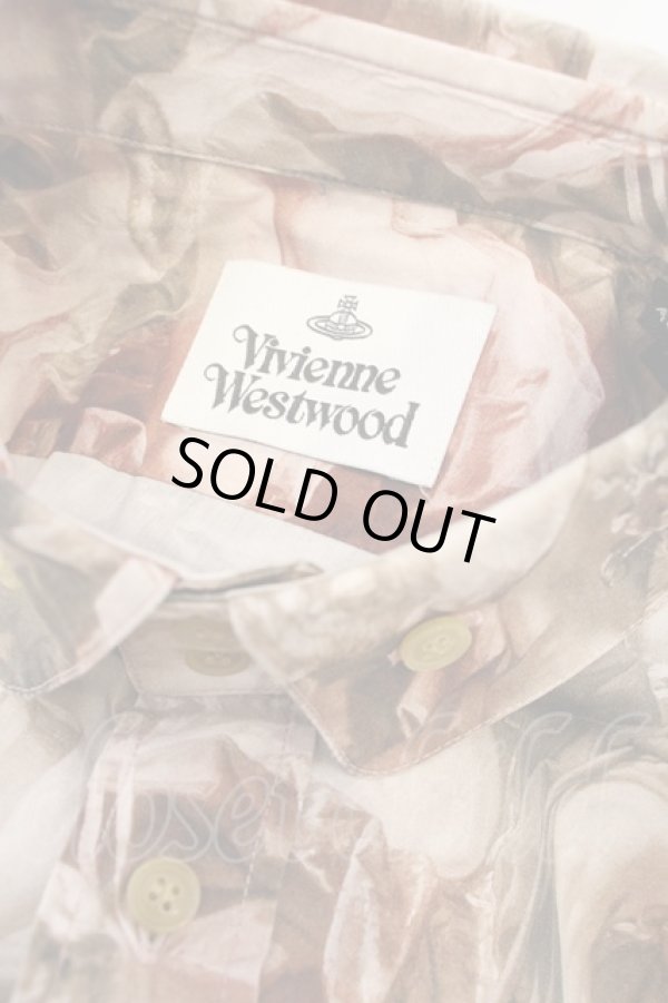 画像3: ヴィヴィアンウエストウッド MAN 中古 //BOUCHER　ボタンダウンシャツ 48 アイボリー系  O-24-02-25-086-bl-YM-ZH (3)