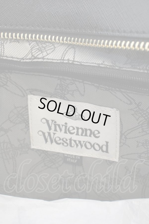 画像3: ヴィヴィアンウエストウッド 中古 / BADiamante Orb Shopper  ブラック×ブラック  O-24-02-25-110-ba-IG-OS (3)