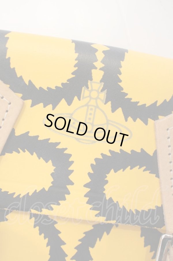 画像3: ヴィヴィアンウエストウッド 中古 / BAスクイーグルサッチェルバッグ 11インチ  イエロー  O-24-02-25-113-ba-YM-ZH (3)